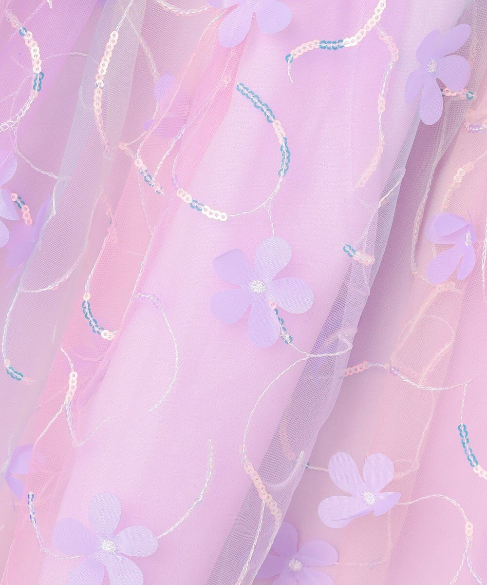 ANY KIDS フラワーチュール ドッキングワンピース 