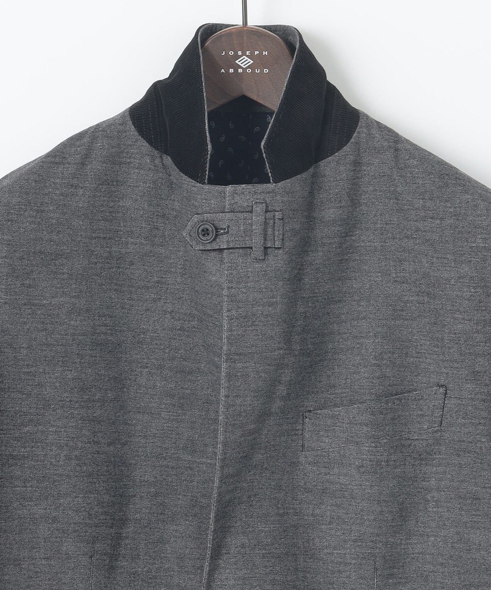 JOSEPH ABBOUD 【ストレッチ】メランジモールスキン ジャケット 