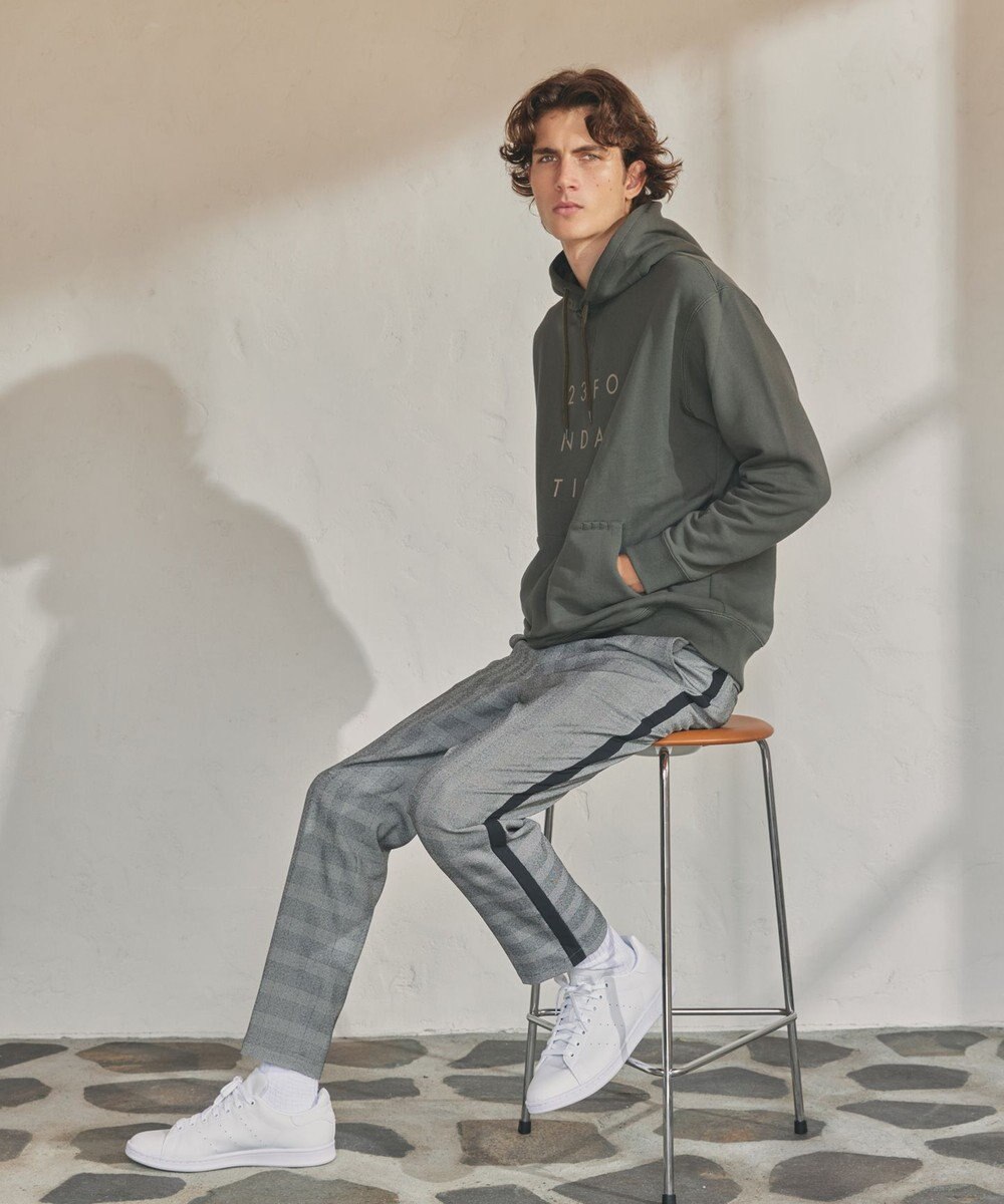 23区GOLF 【23Fondation/MEN】グレンチェック パンツ 