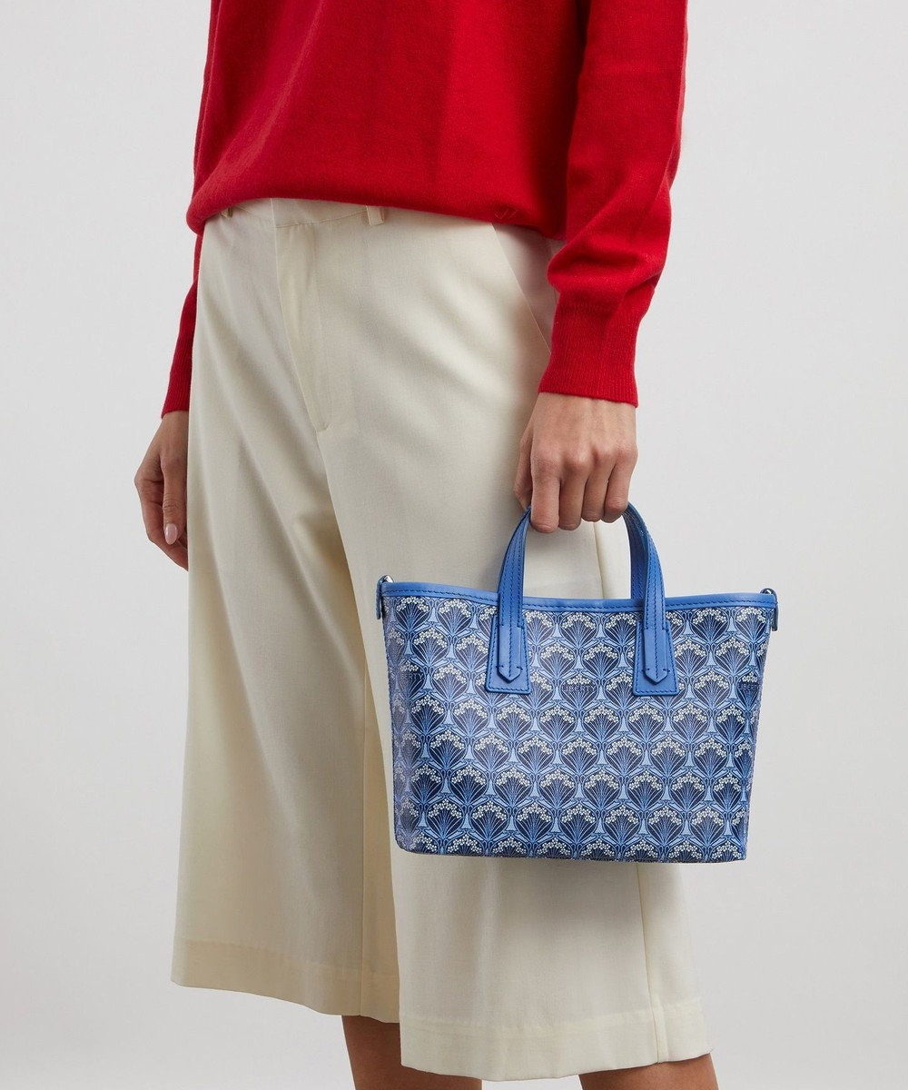 LIBERTY. アイフィス ブルー ミニ マールボロ トートバッグ 