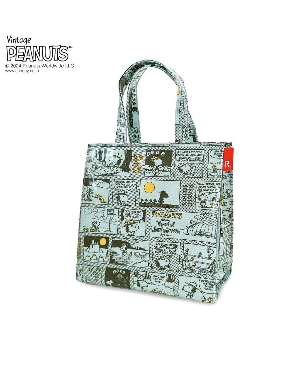 ROOTOTE 8600【スヌーピー】IP.スクエア.ラミネート.ピーナッツ-9H 