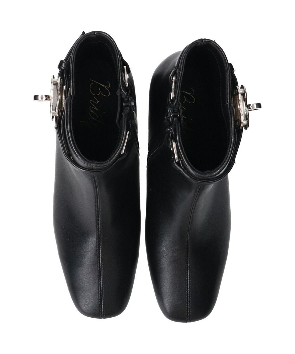 Bridget Birkin 【Bridget Birkin】ハート金具ベルトショートブーツ 