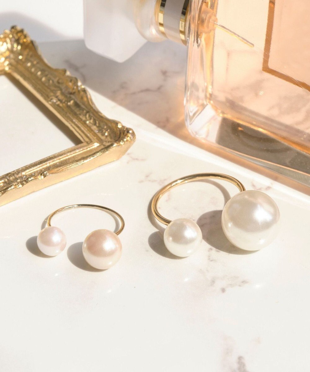 Phoebe 〈シリーズ累計販売10000点突破！〉≪TV番組着用商品≫Eye catchingパールリング 