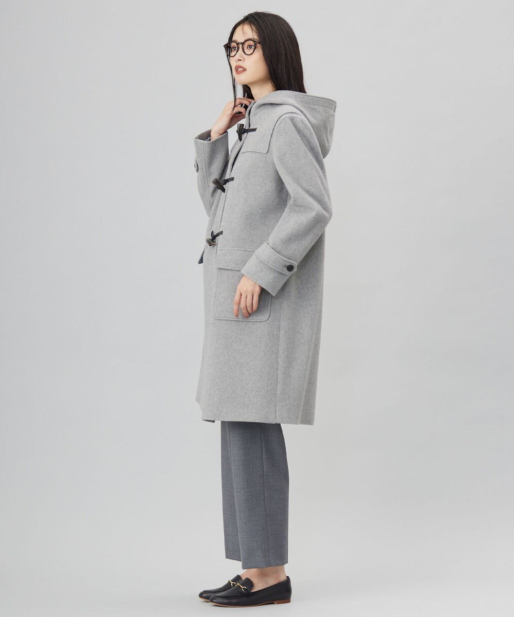 J.PRESS LADIES Jackal 140sソフトメルトン ダッフルコート 