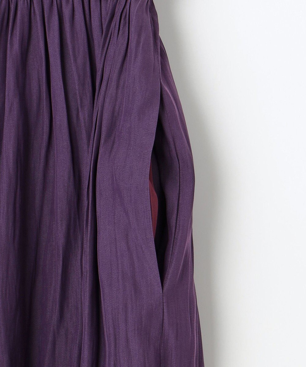 組曲 【秋色追加！大人気定番アイテム】ギャザーライトデシン パンツ 