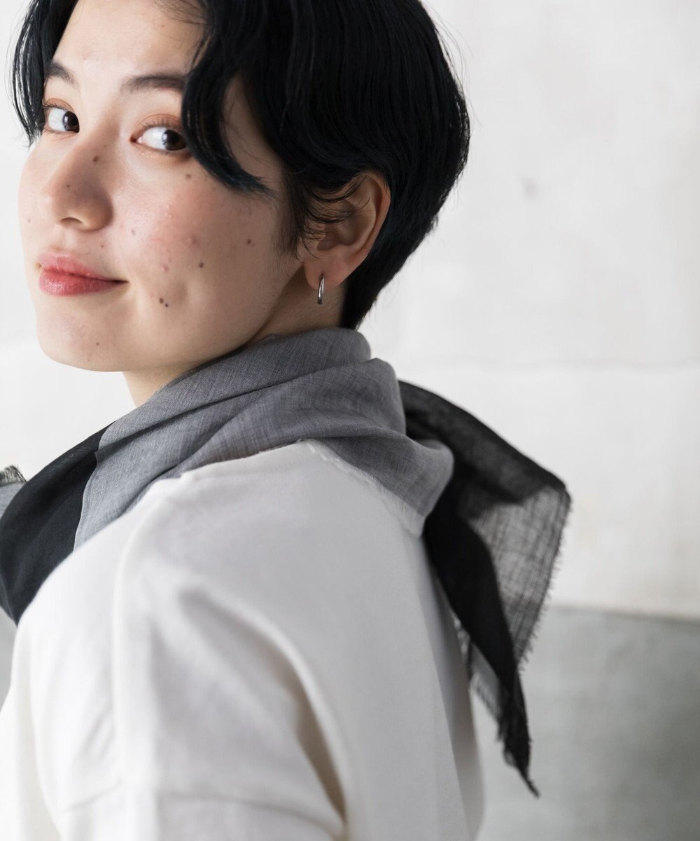 POLS 播州織 極細コットンストール Sサイズ 