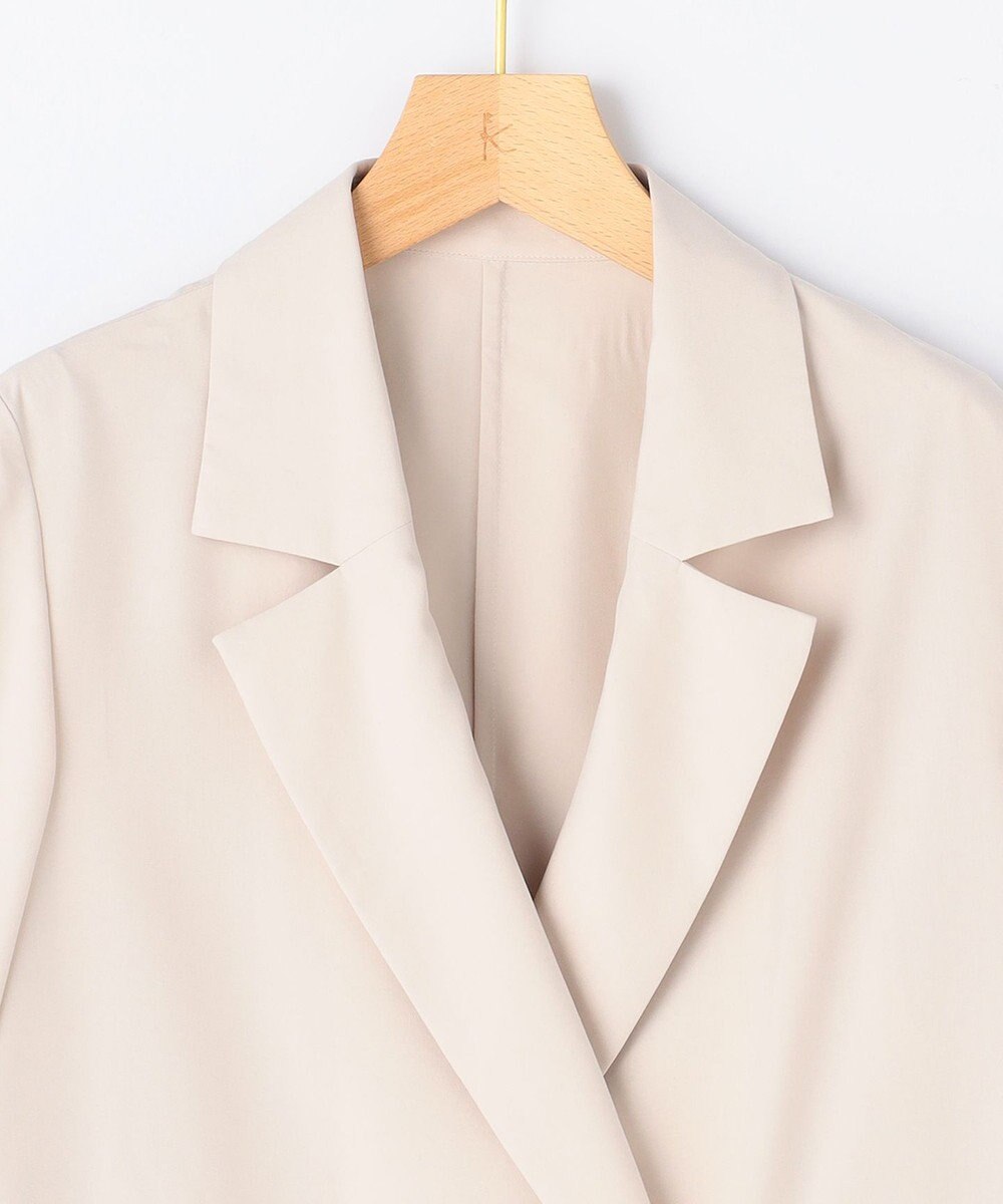 組曲 【先行予約】スムースクロス 6分袖ジャケット 