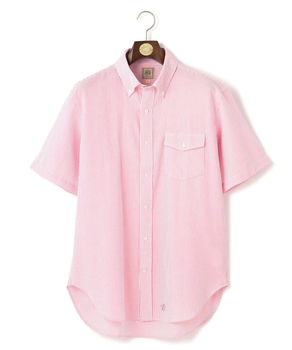 J.PRESS MEN 【WEB・一部店舗限定】シアサッカー 半袖シャツ / B.D. 