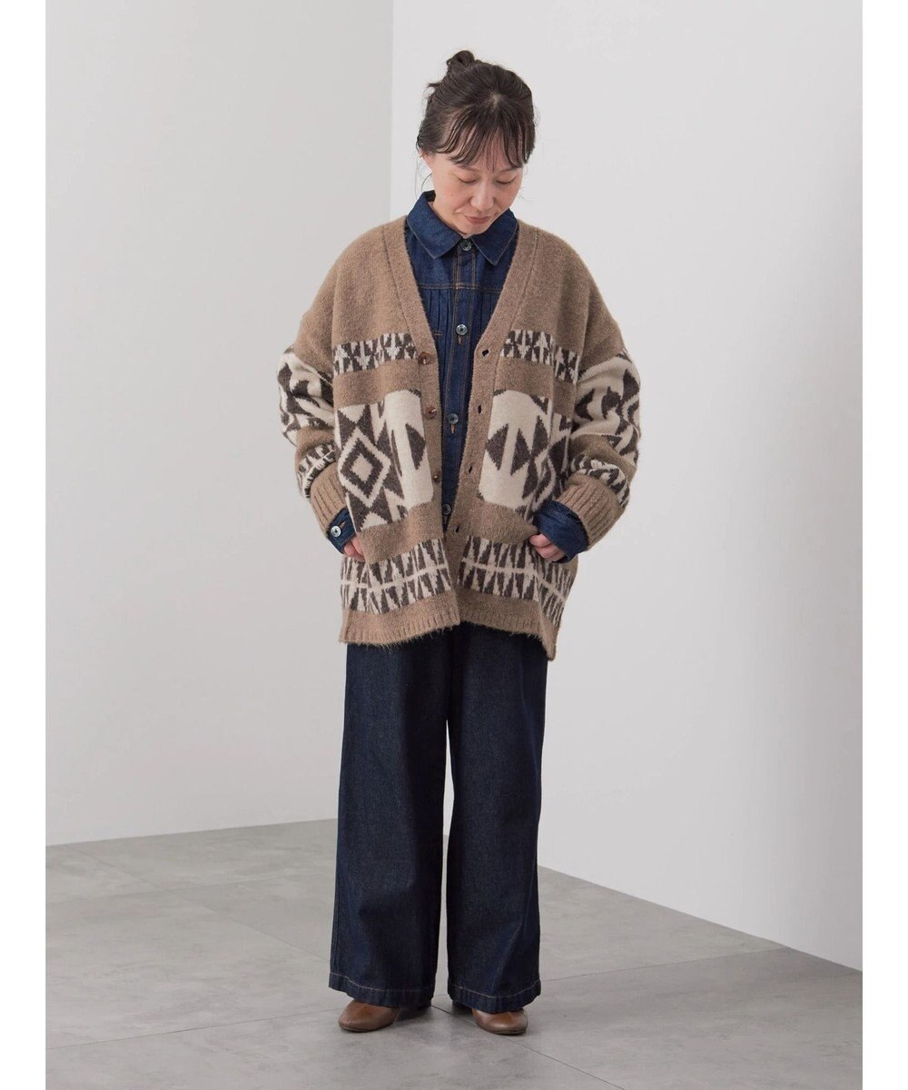 CRAFT STANDARD BOUTIQUE 【男女兼用】オルテガ柄カーディガン 