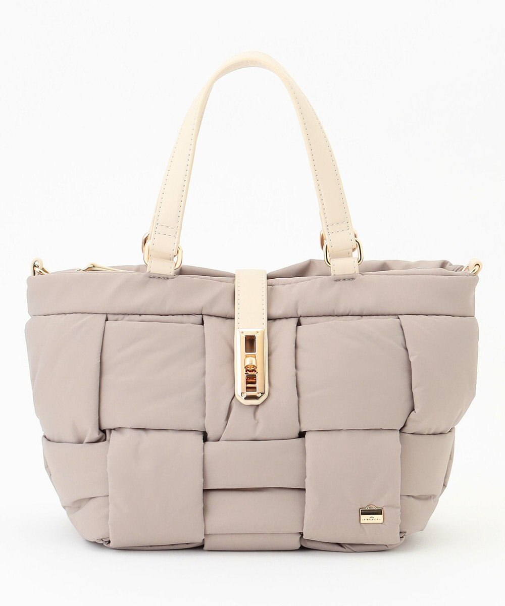 LA BAGAGERIE パデットブロック2WAYミニトート 