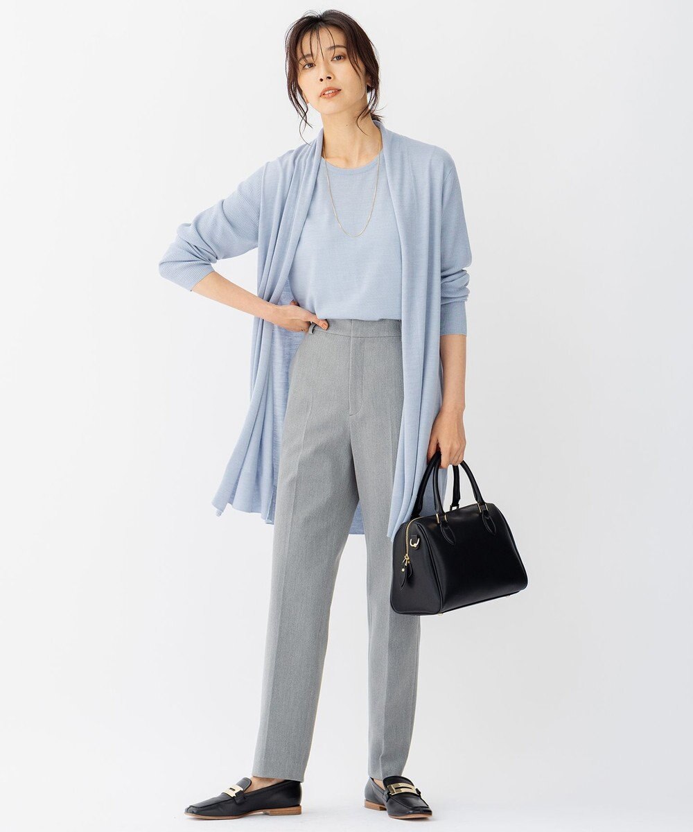 23区 【CLASSY.12月号掲載】TRストレッチギャバ テーパード パンツ 