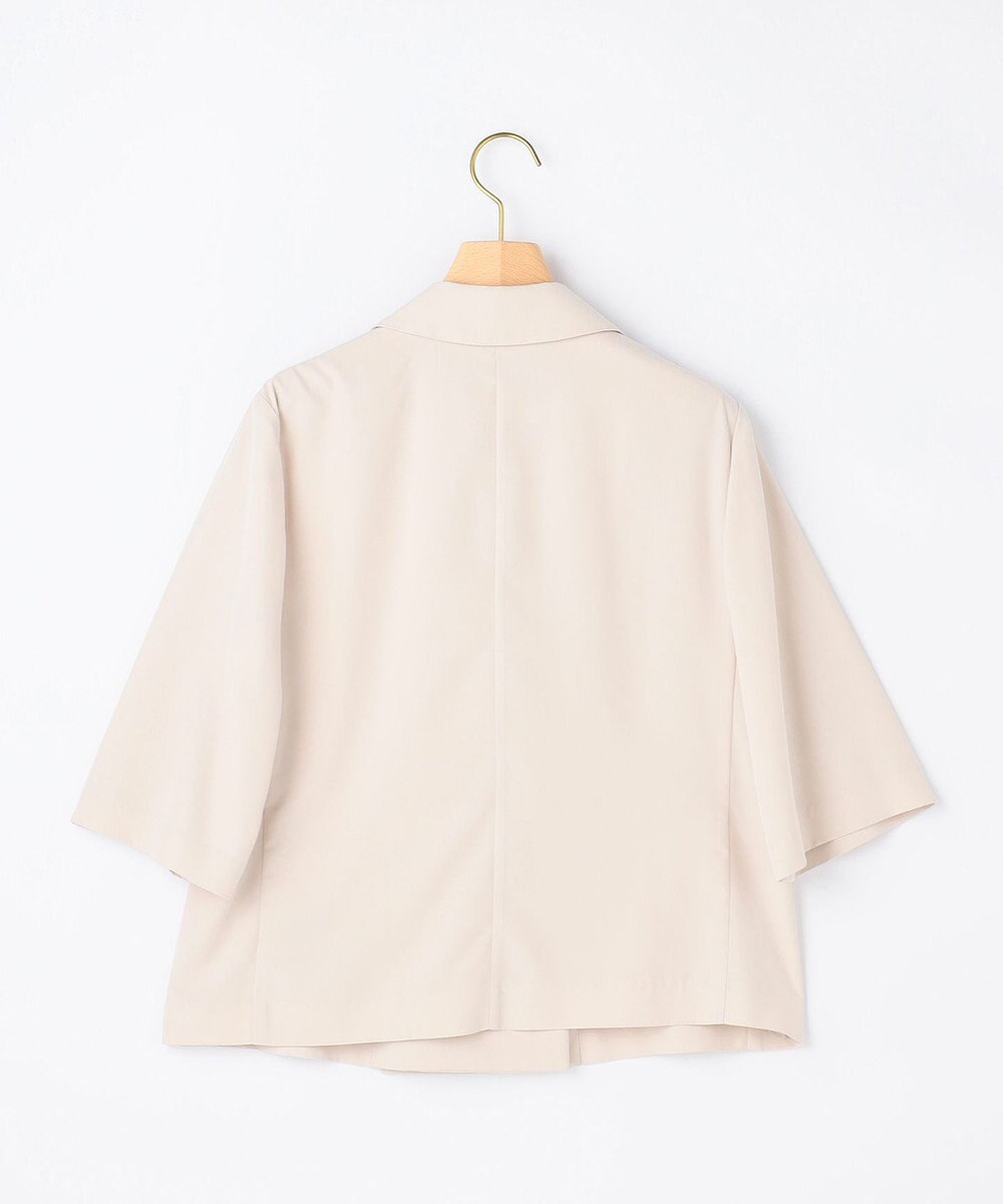 組曲 【先行予約】スムースクロス 6分袖ジャケット 