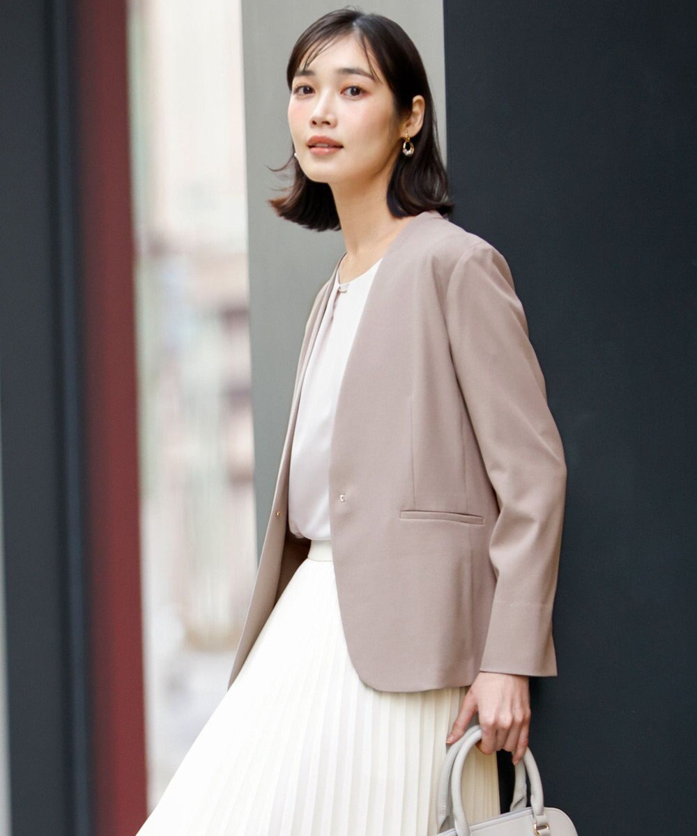 ANY SIS S スマートビューティストレッチカラーレス ジャケット 