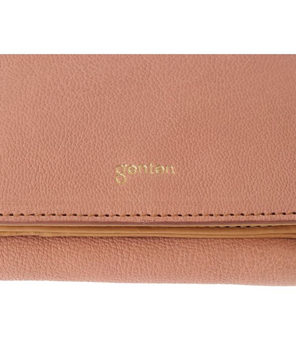 genten 【新型】フレスコ 三つ折り財布 