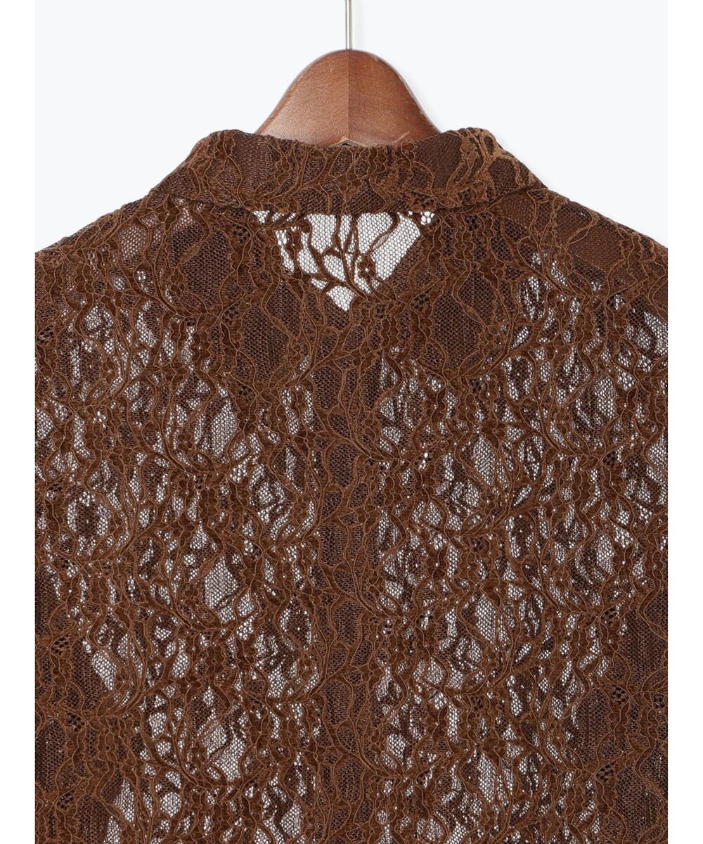 Te chichi 起毛レースシャツ 