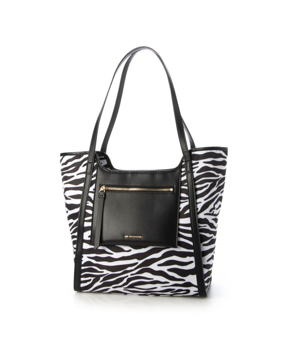 LA BAGAGERIE リサイクルレザー　フラップA4トート 