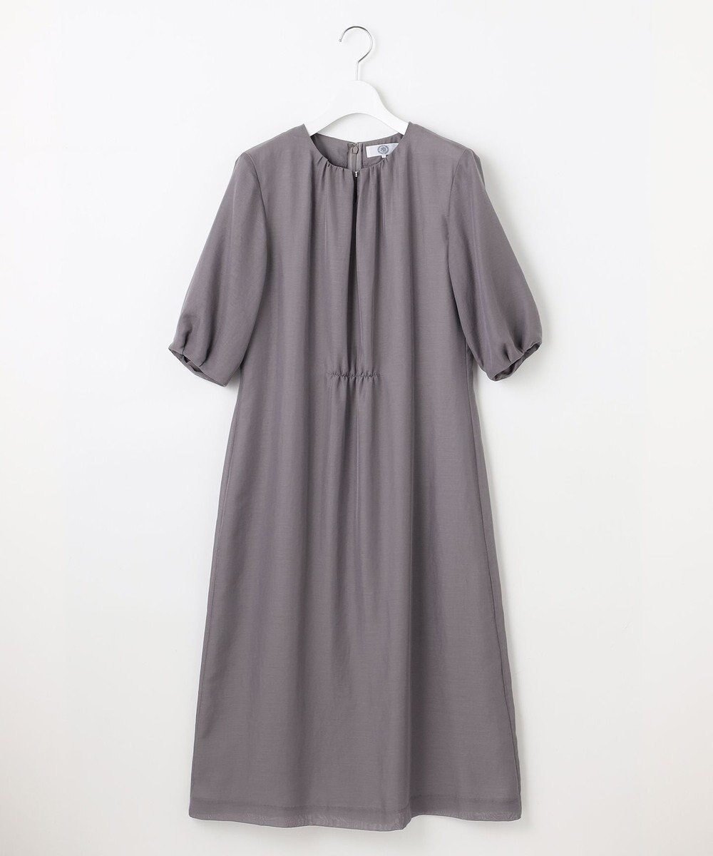 J.PRESS LADIES 【洗える】ブライトスパンボイル ワンピース 