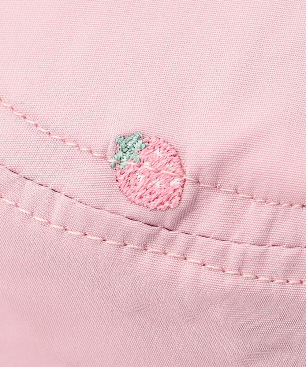 ANY KIDS 日よけ付き 刺繍 バケット ハット 