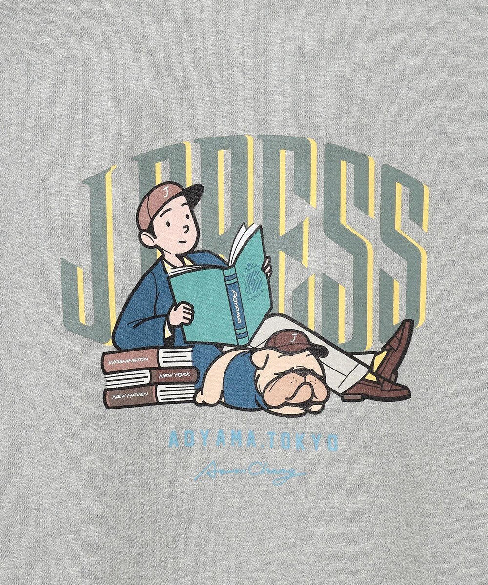 J.PRESS MEN 【AaronChang】【UNISEX】プリントスウェット シャツ 