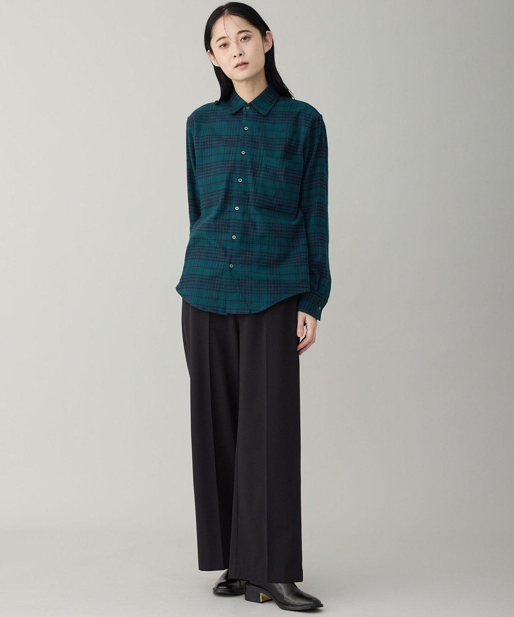 UNFILO MENS 【男女兼用】クリーンチェック ネルシャツ 