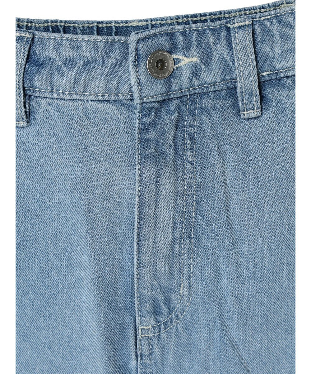 earth music&ecology ペプラムマーメイドデニムスカート 