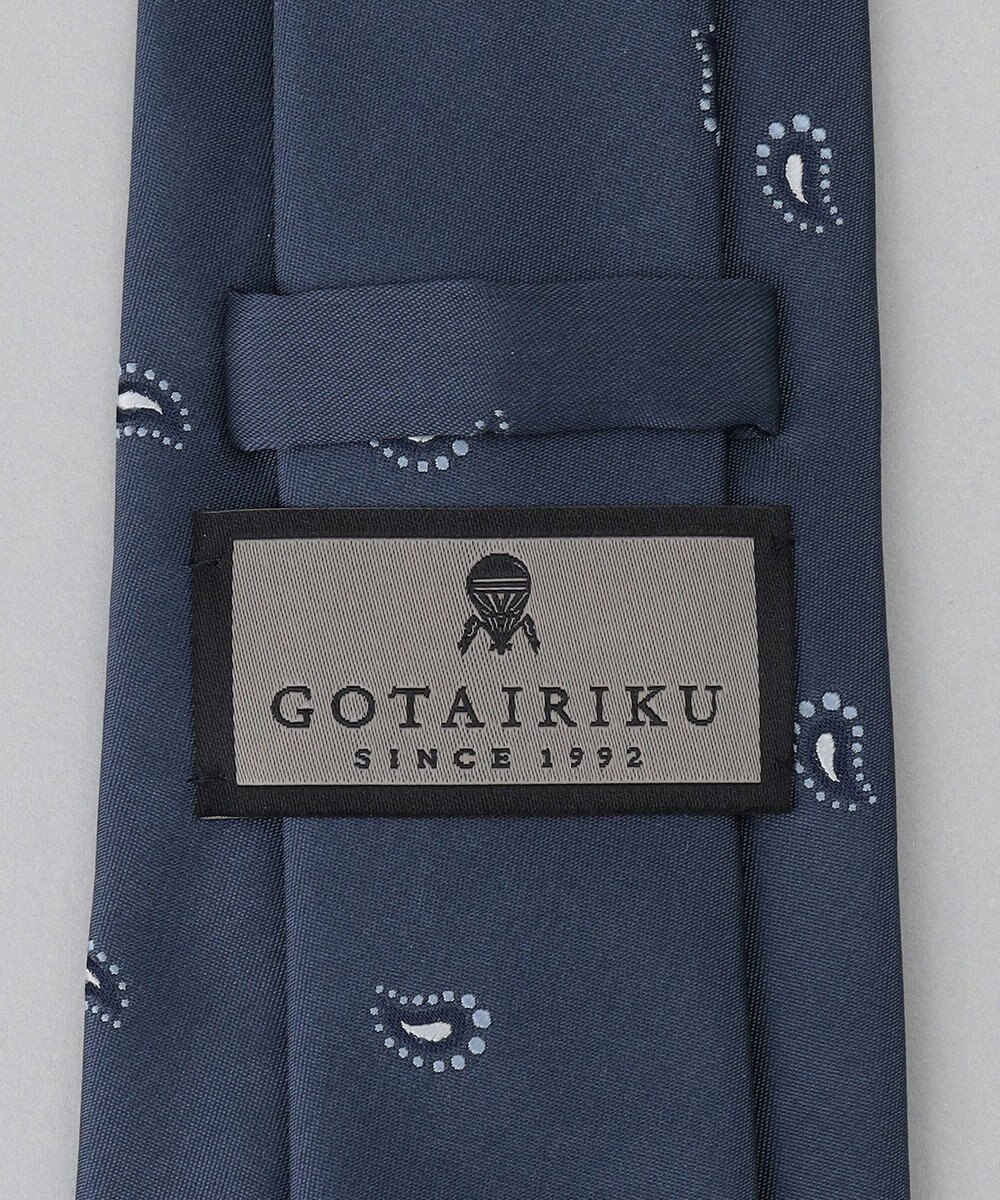 GOTAIRIKU GOTAIRIKU別注【日本製】シルク ネクタイ_ペイズリー小紋柄 