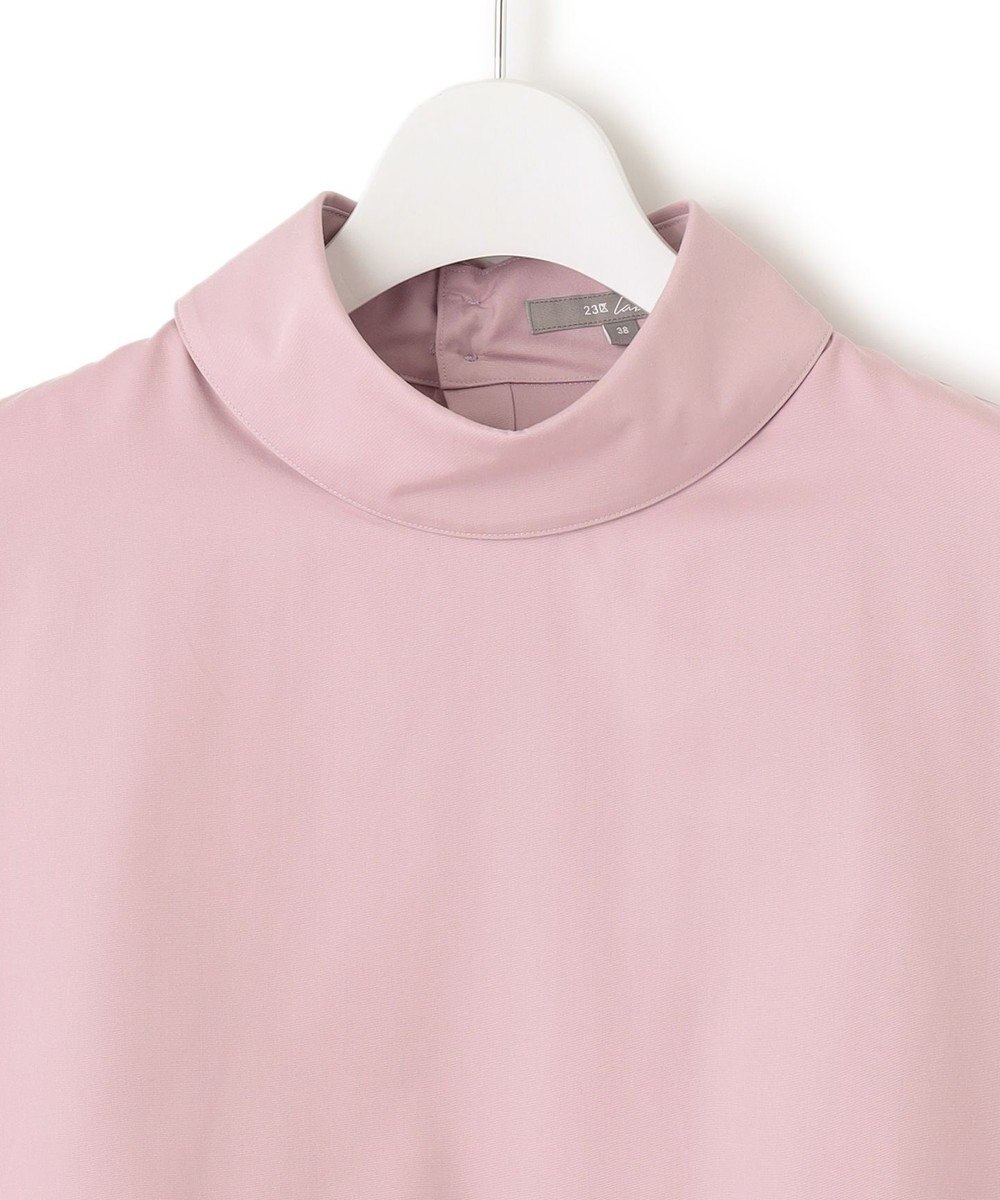 23区 【23区 lab.】ハイカウントコットン ロールアップカフス シャツ 