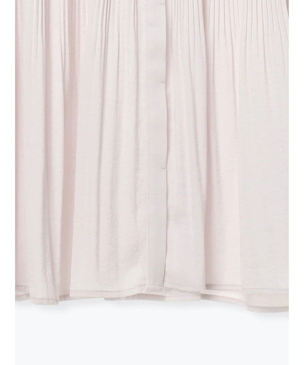 Te chichi プリーツサテンブラウス 