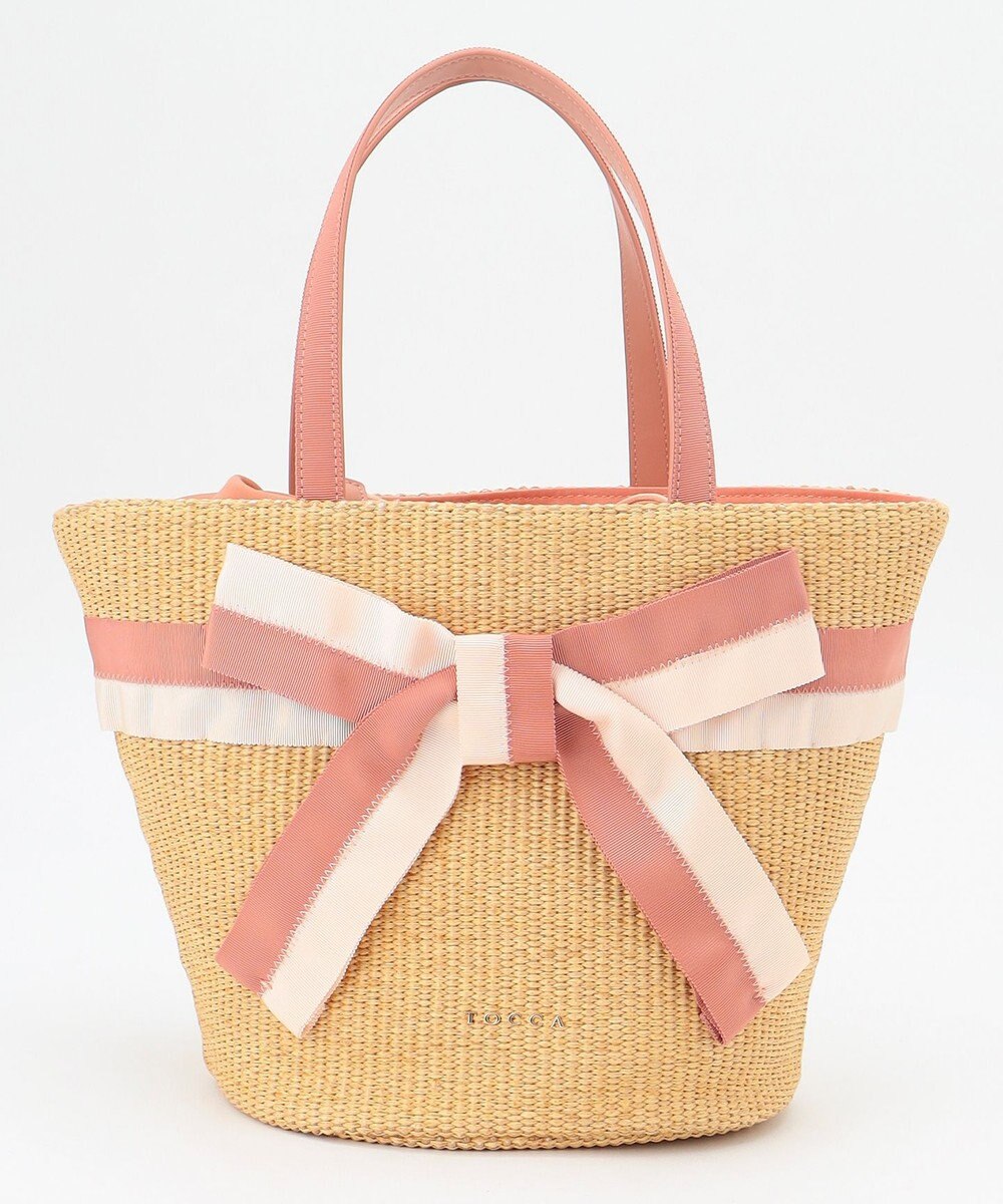 TOCCA BICOLOR RIBBON BASKET かごバッグ 