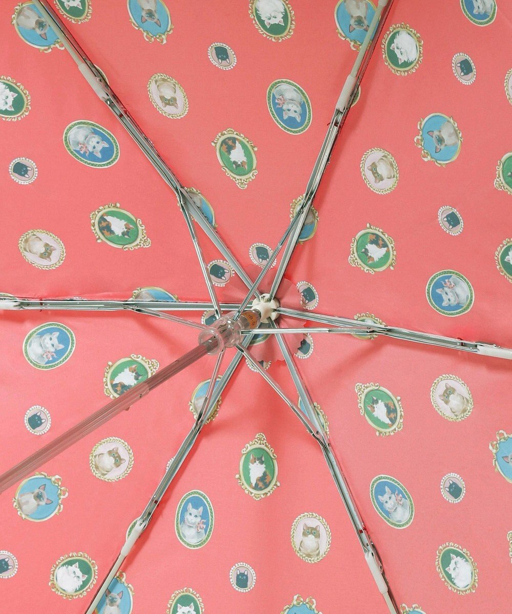 MOONBAT ポール & ジョー (PAUL & JOE ACCESSOIRES) 折りたたみ傘 キャッツ カメオ UV 