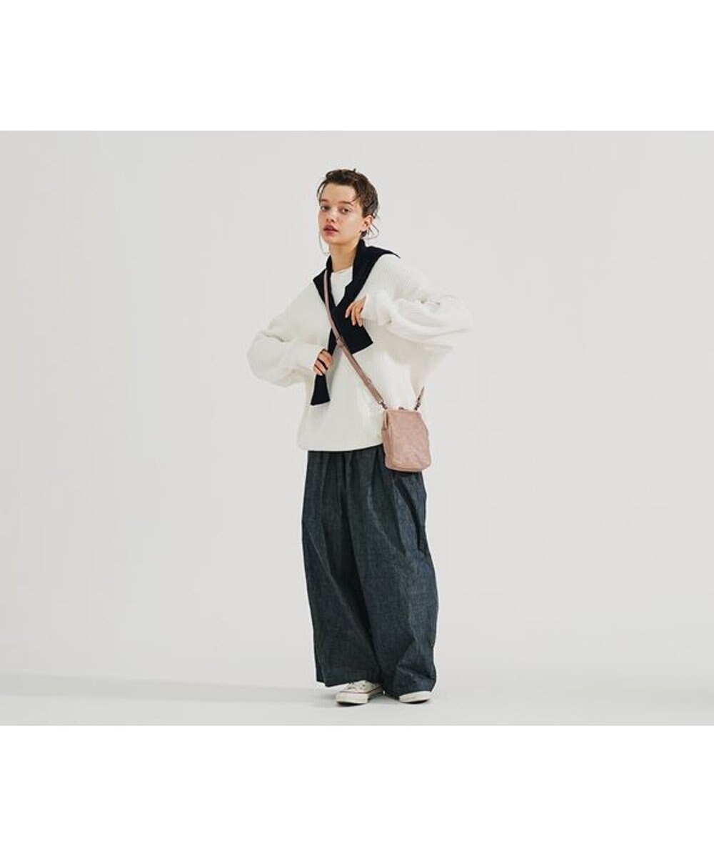 genten アンティーコ×LIBERTY 口金ミニポシェット 