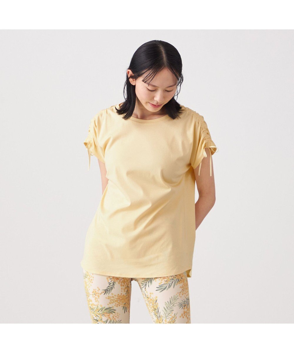 Chacott BALANCE ギャザーリボンTシャツ / Chacott | ファッション通販