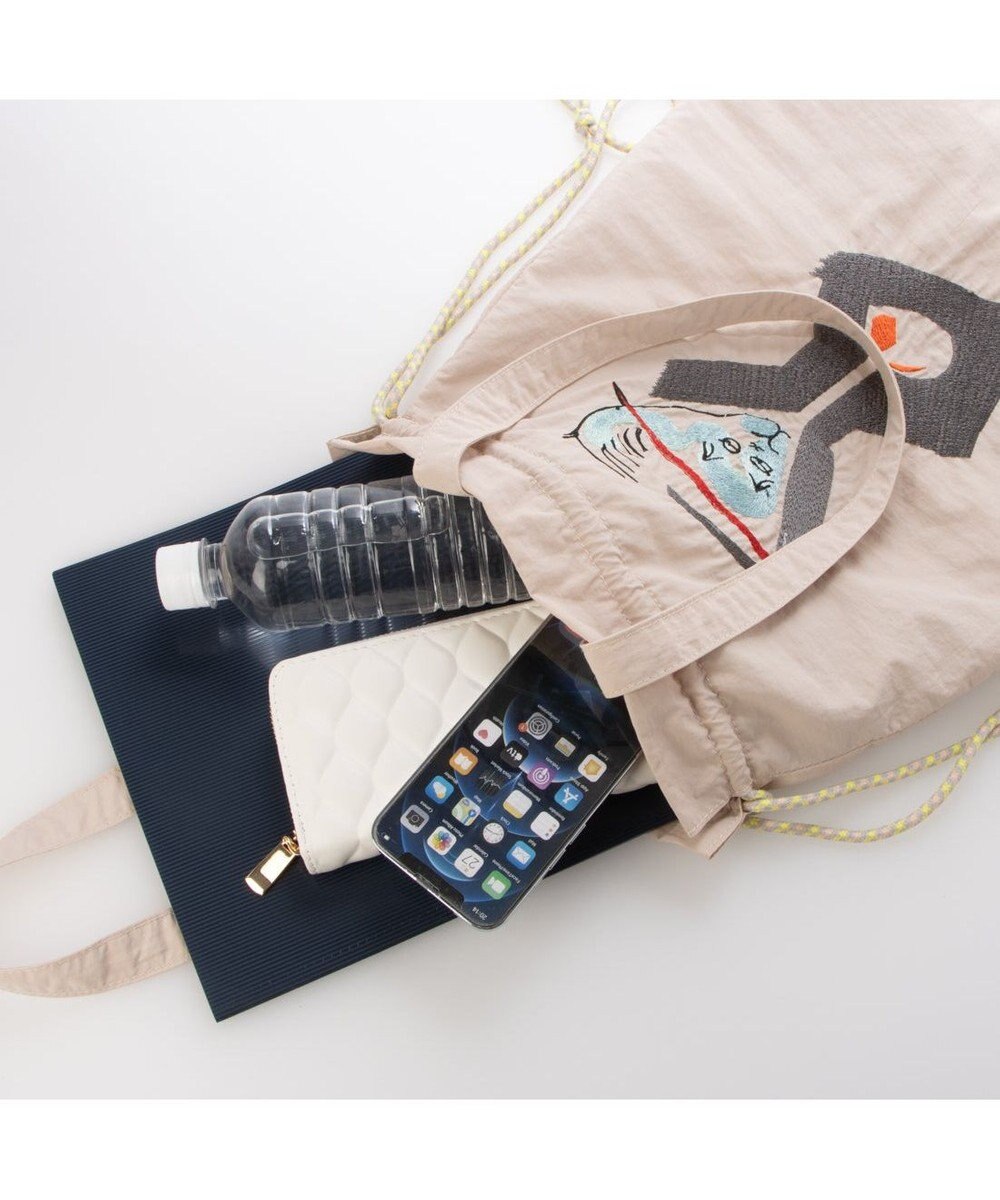 UNBILLION カシュカシュ cachecache / naabコラボ刺繍キャットトート 