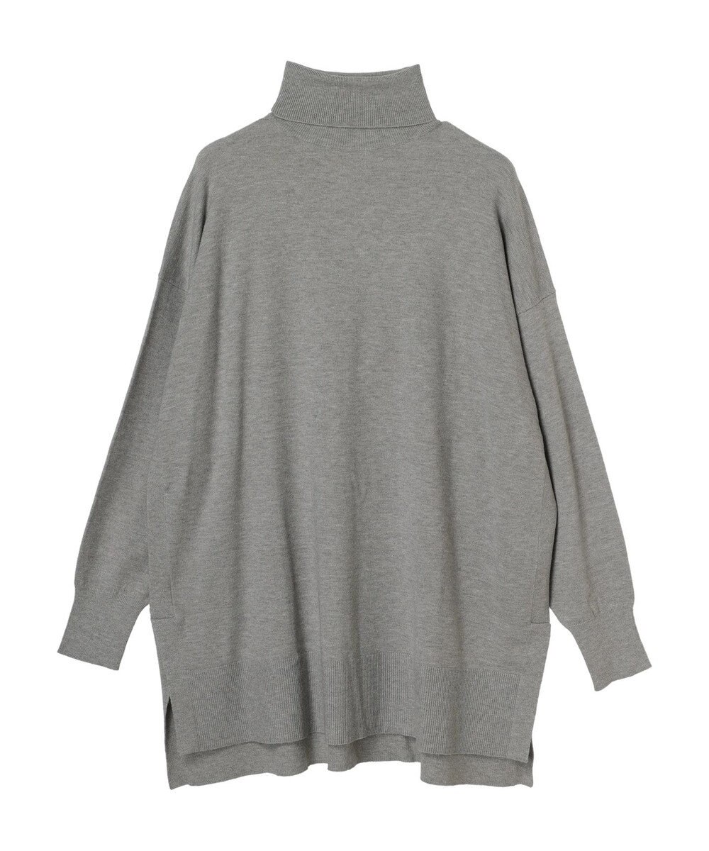 Green Parks もちやわ　タートルニットチュニック 