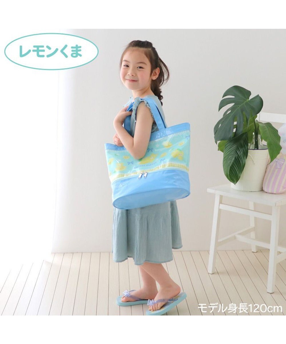 Mother garden マザーガーデン プールバッグ 《ユニコーン柄 レモンくま柄》 2層式 ビーチバッグ 『単品』 