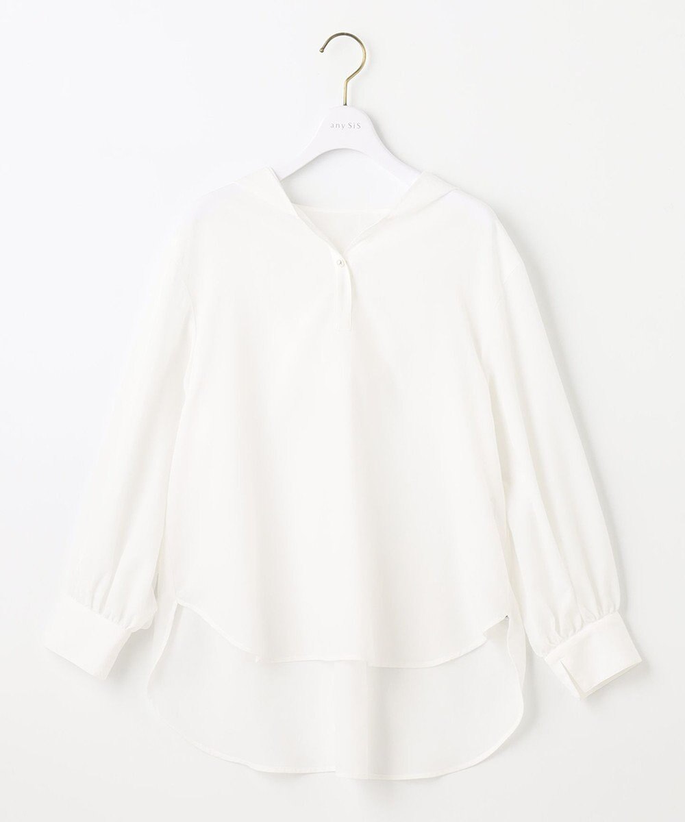 ANY SIS 【洗える】フーディ シャツ 
