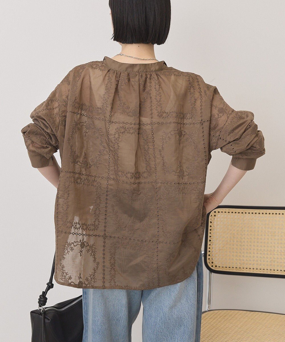 AMERICAN HOLIC スキッパーレースブラウス 