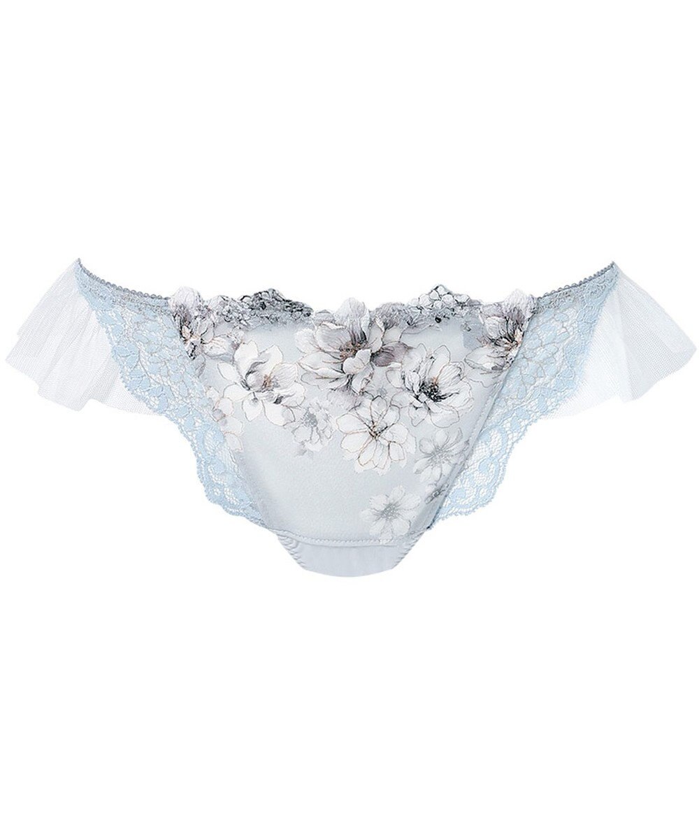 WACOAL Ｔバック ショーツ 【リボンブラ 脇すっきり】 BXB443とペア はきこみ丈あさめ ソング レディース PXB443 /ワコール 