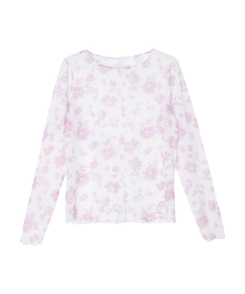 earth music&ecology フラワープリントシアーインナー 