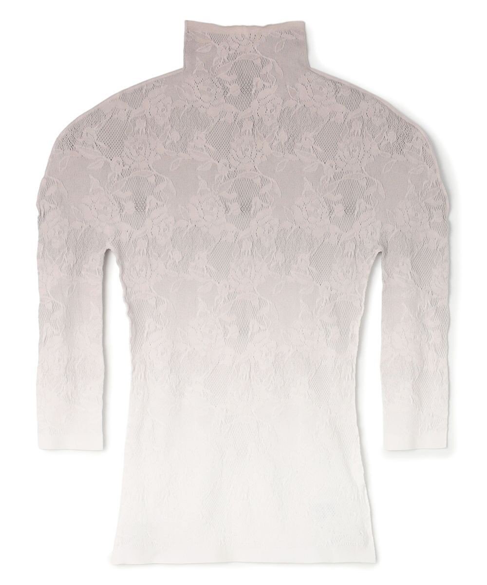 Chacott グラデーションローハイネックトップ 