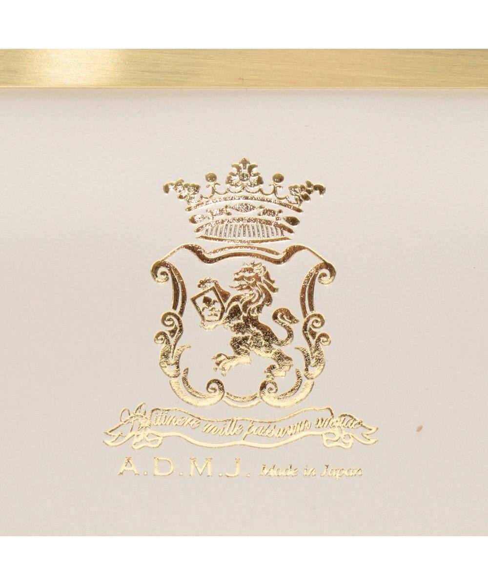 A.D.M.J. 【牛革】セブンティリリィ/ガマグチウォレット 