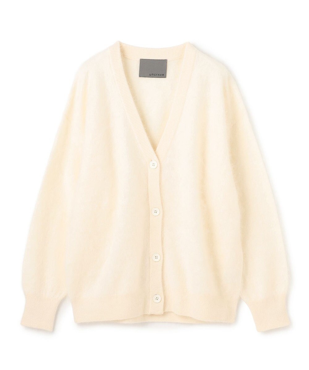 uncrave カシミヤファーニット カーディガン 