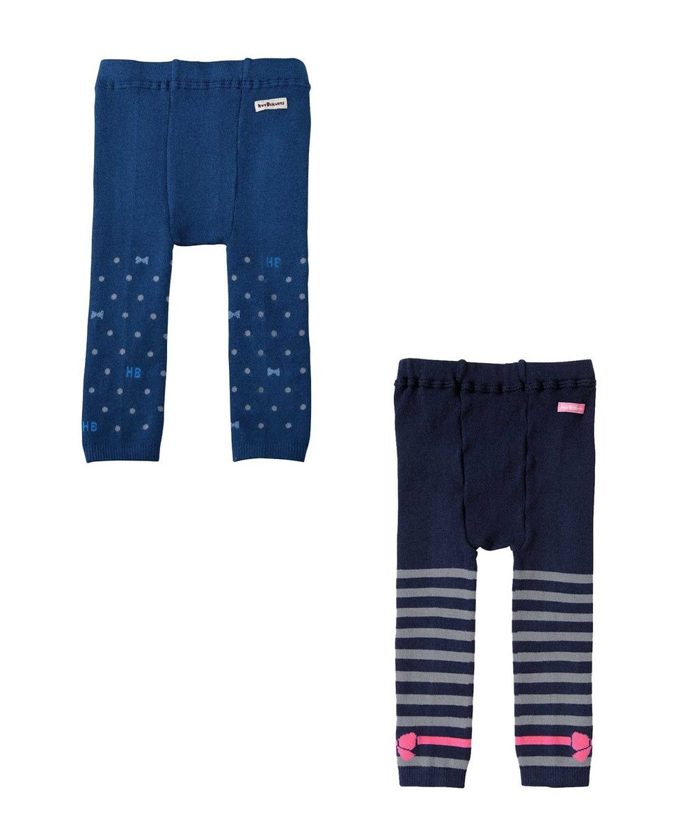 MIKI HOUSE HOT BISCUITS レギンス2枚セット 