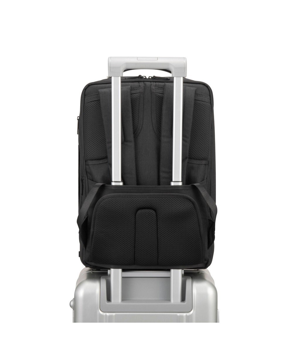 ZERO HALLIBURTON  Z PACK LTD DN ビジネスリュック  B4サイズ 15.6インチPCPC収納 18/23L 脱着ポーチ エキスパンド 81743 