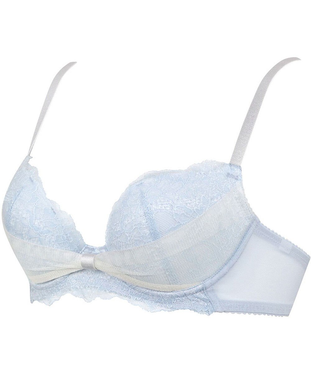 WACOAL 【ファーストリボンブラ】 ブラジャー 【若い世代の体型特徴を考えた設計仕様】 きれいな谷間をメイクしてキープ まるみのあるシルエット レディース BRB409 /ワコール 