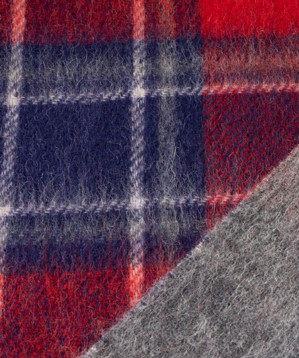 AURORA WEB限定 ウール リバーシブル プチマフラー 