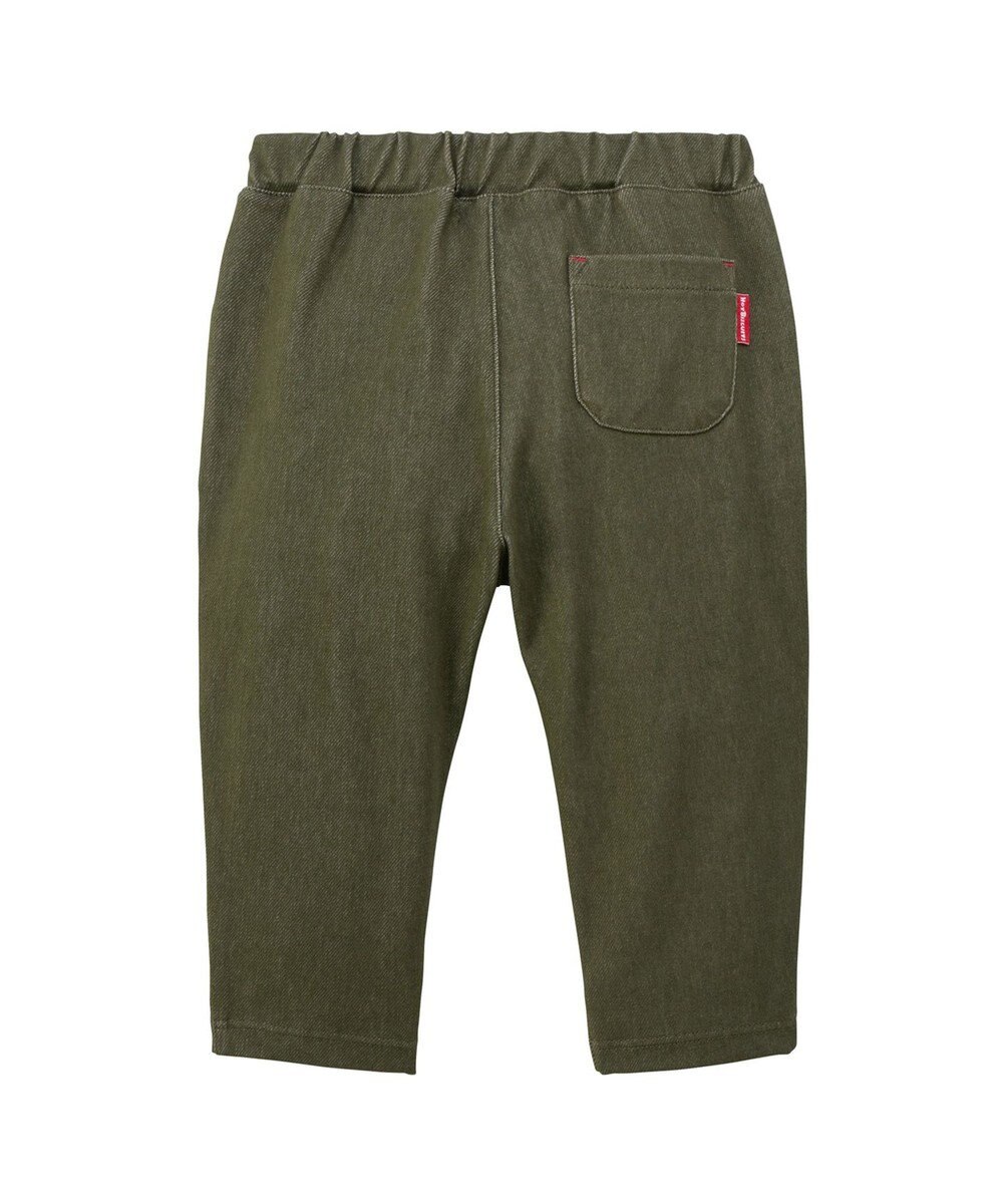 MIKI HOUSE HOT BISCUITS 【Everyday Series】ワンポイント ストレッチ10分丈パンツ 