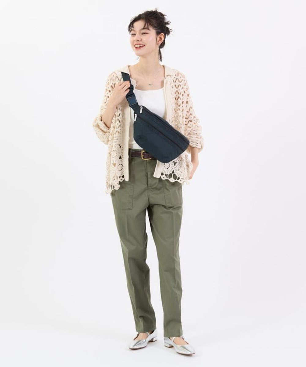 LeSportsac HERITAGE BELT BAG/ミッドナイトグリーン 