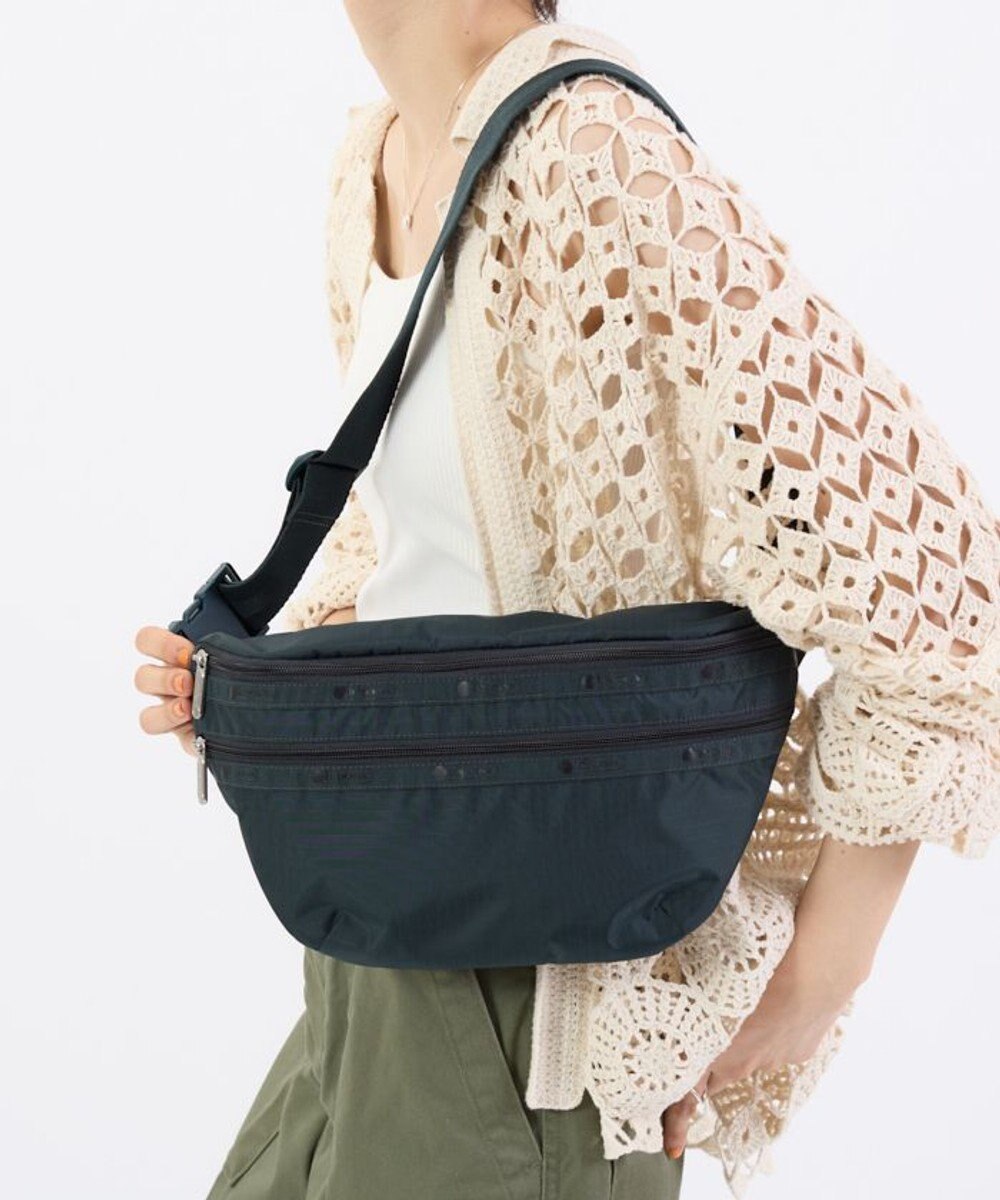 LeSportsac HERITAGE BELT BAG/ミッドナイトグリーン 