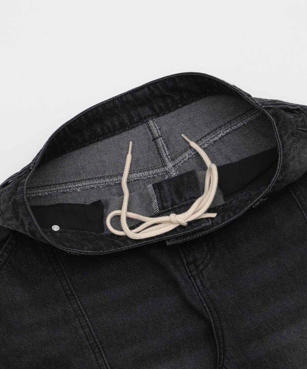 WEGO 【ユニセックス着用ITEM】スウィッチングフレアデニムパンツ 